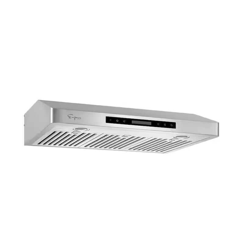 30 in. 500 CFM Ducted Under Cabinet Range Hood in Stainless Steel with Permanent Filters P33225