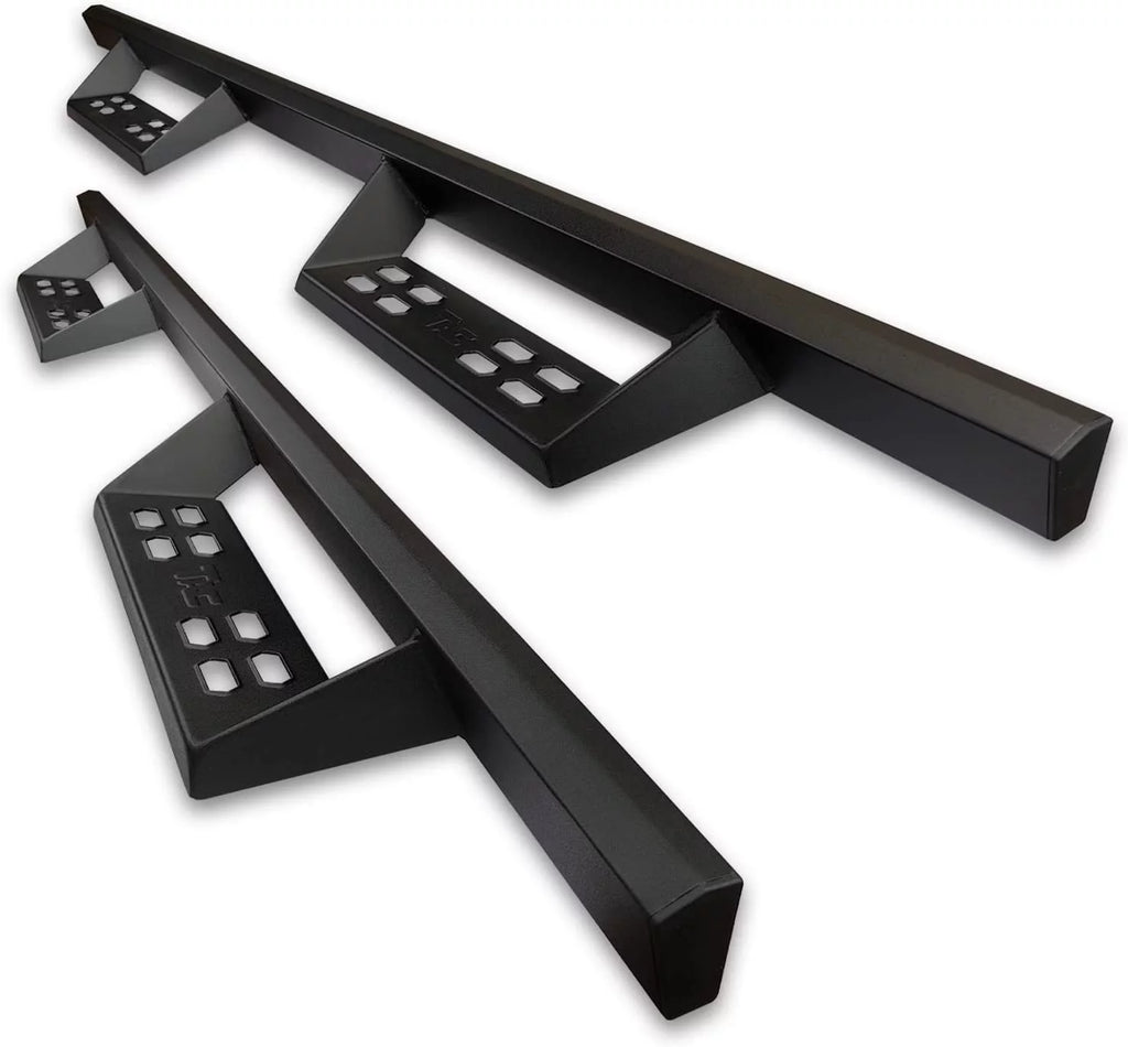 Black Running Boards Side Steps Nerf Bars 2pcs B11514