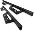 Black Running Boards Side Steps Nerf Bars 2pcs B11514