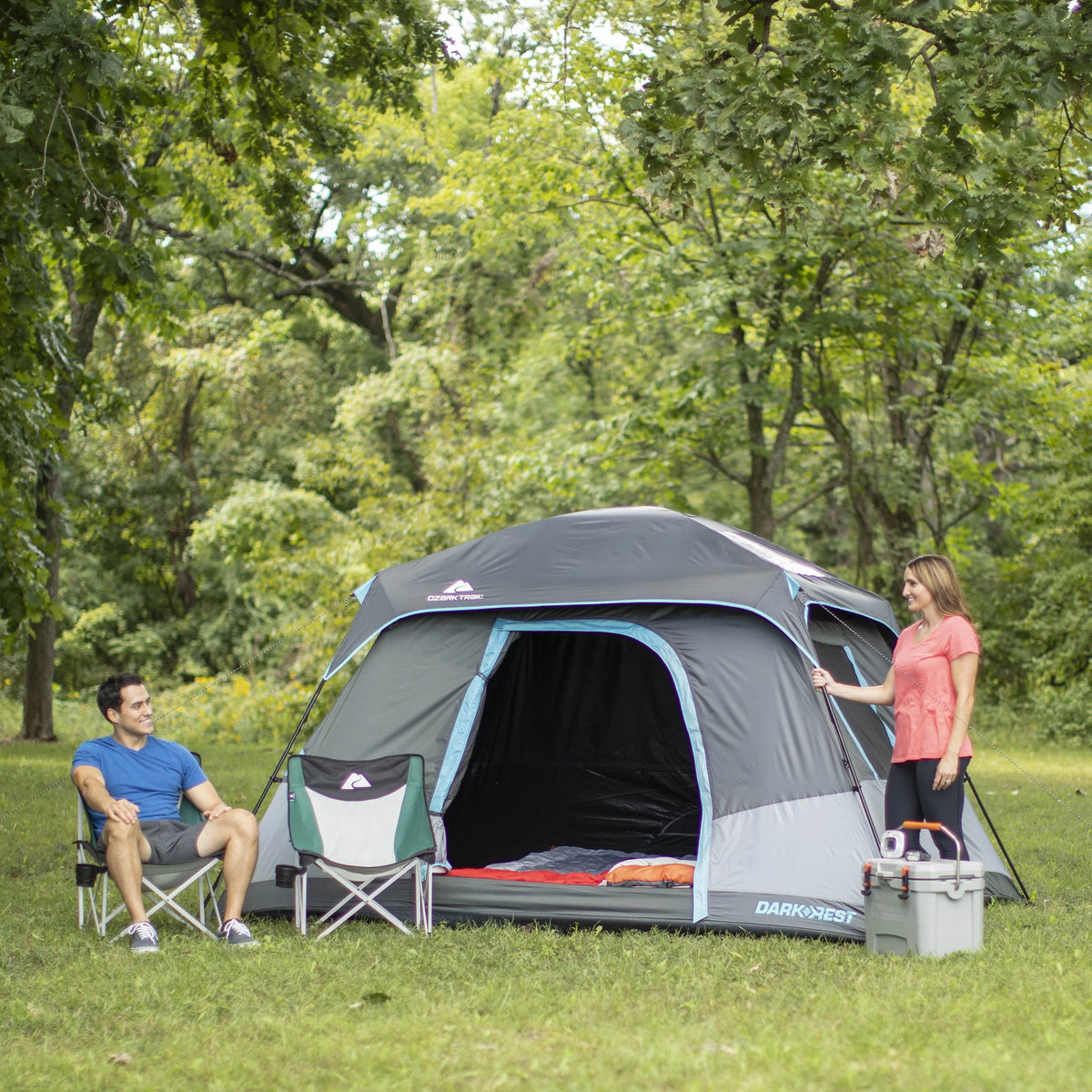 6-Person Cabin Tent with Skylight Ceiling Panels Z31790