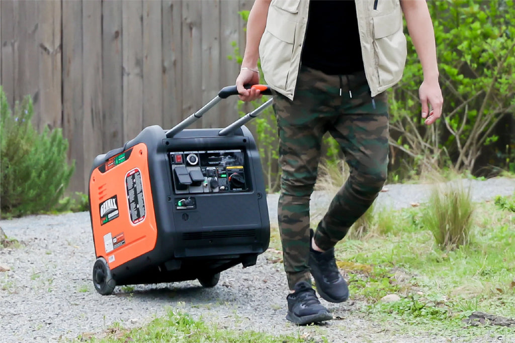 6000W Dual Fuel Quiet Portable Inverter Generator N87014