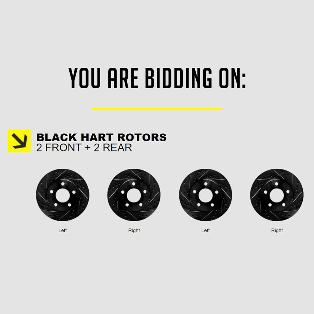 Black Hart Full Kit Brake Rotors C1511