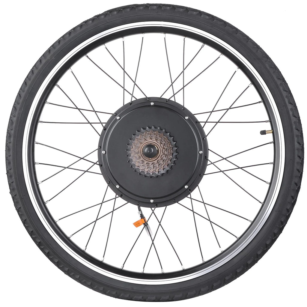 48V 1000W 26" Rear Wheel Electric Bike Conversion Kit Q746214