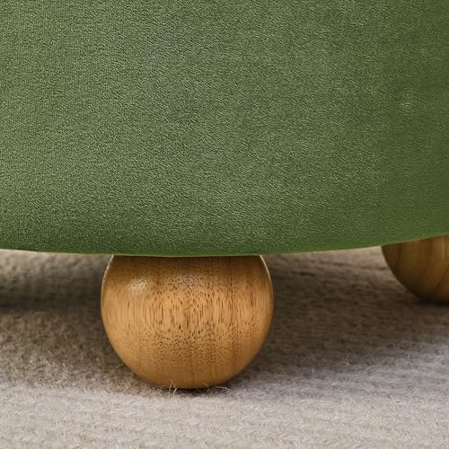 Set of 3 Nesting Ottoman Table with Storage Ottoman and Foot Stool O206