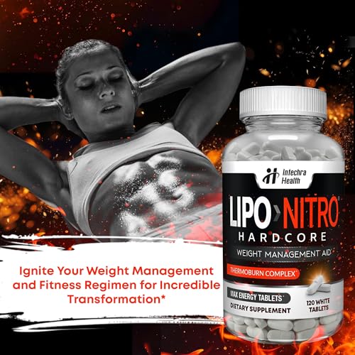 Diet Pills with Nitro Energy Dietary Supplement 120 White Tablets G259