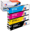 4 Packs Black Cyan Yellow Magenta Ink Cartridge for OfficeJet Pro Printer E66883