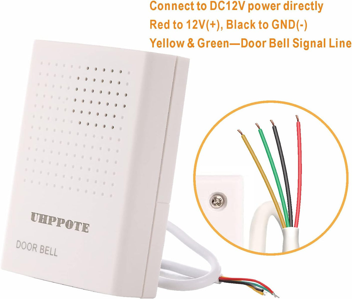 125KHz RFID Card Door Access Control Kit with Electric Magnetic Lock Pack of 2 O634445