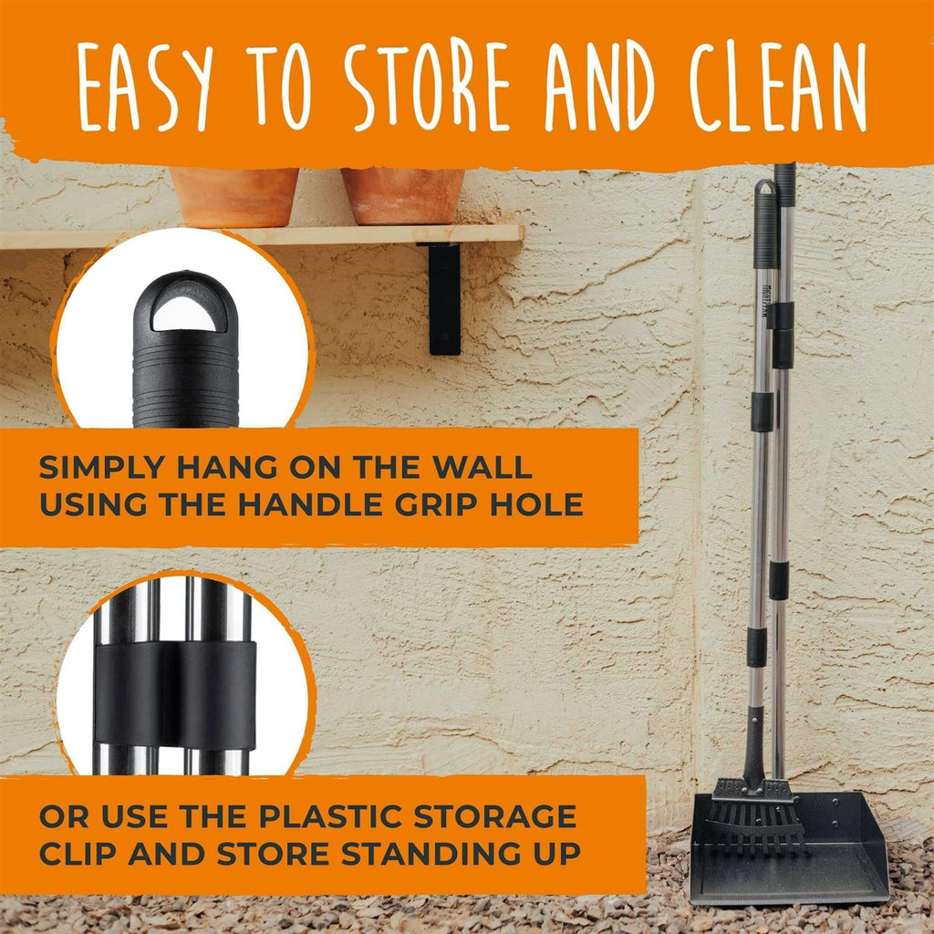Dog Pooper Scooper and Rake Set P6624