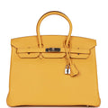 Birkin 35 Soleil Togo Palladium Hardware U7123