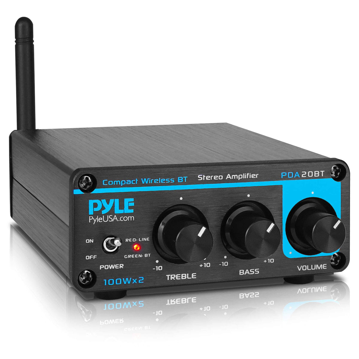 Compact Desktop Stereo Power Amplifier C6096