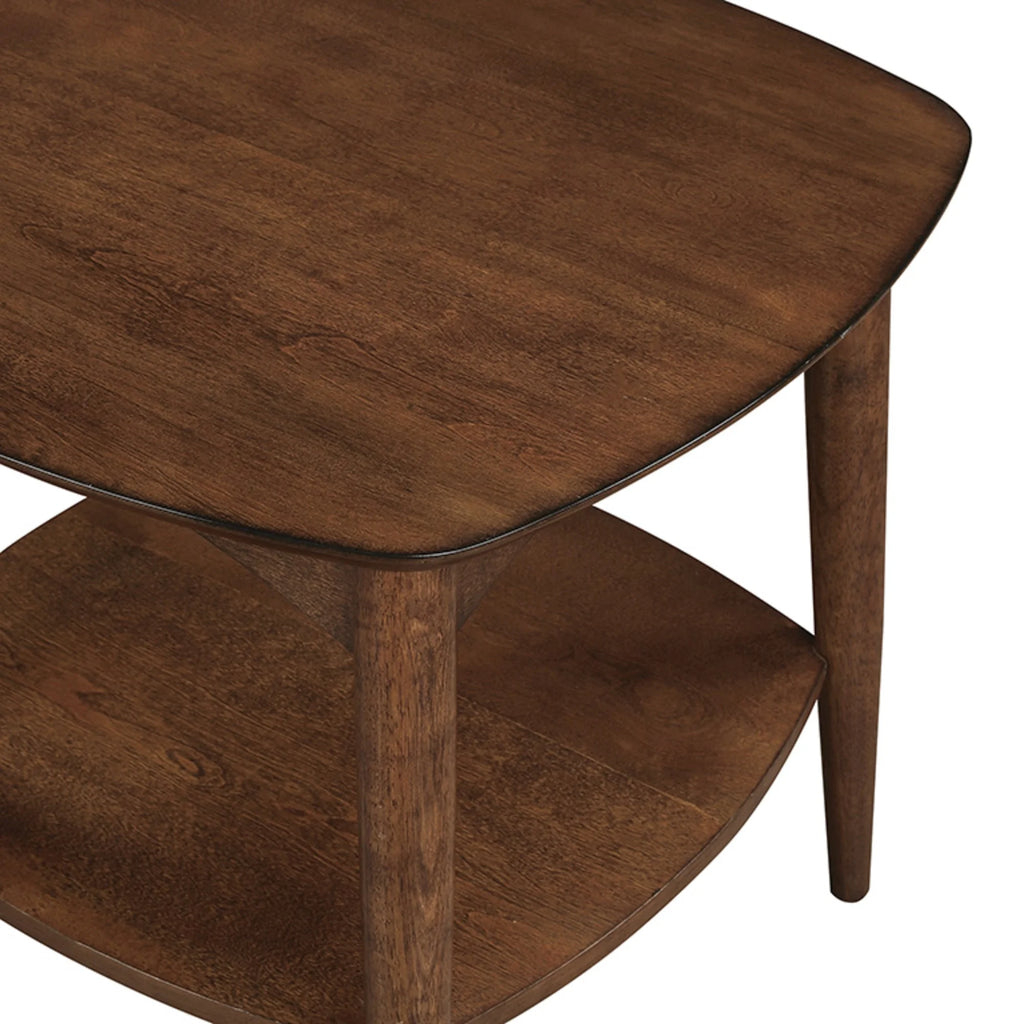 Walnut Finish Accent Table F8773