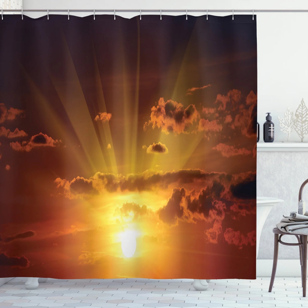 60W X 80L Inches Pale Blue Wall Hanging Tapestry Y426