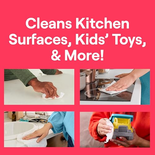 All Purpose Cleaner, Biodegradable Formula, Free & Clear, 23 oz (Pack of 4) S200