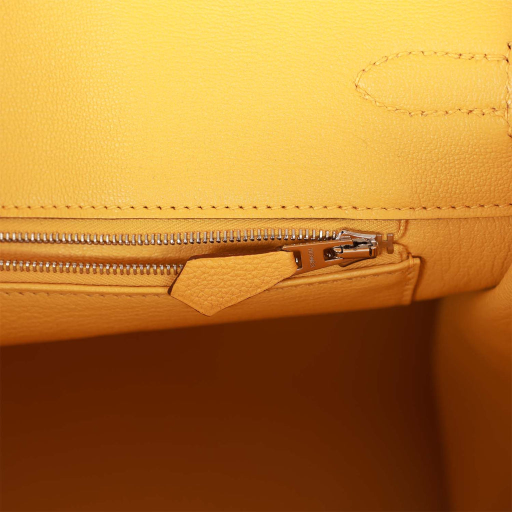 Birkin 35 Soleil Togo Palladium Hardware U7123