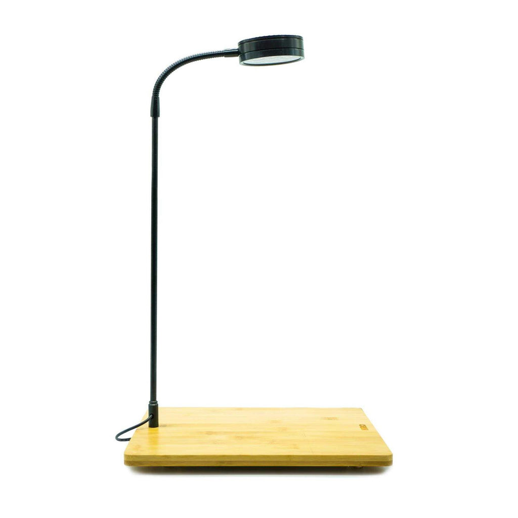 Full Spectrum LED Light with Bamboo Board Aquarium Nano Tank A287259