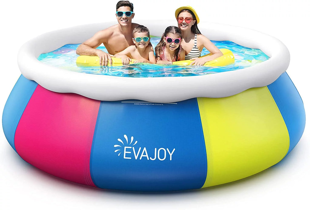 10ft 30in Inflatable Swimming Pool with Pool Cover P577