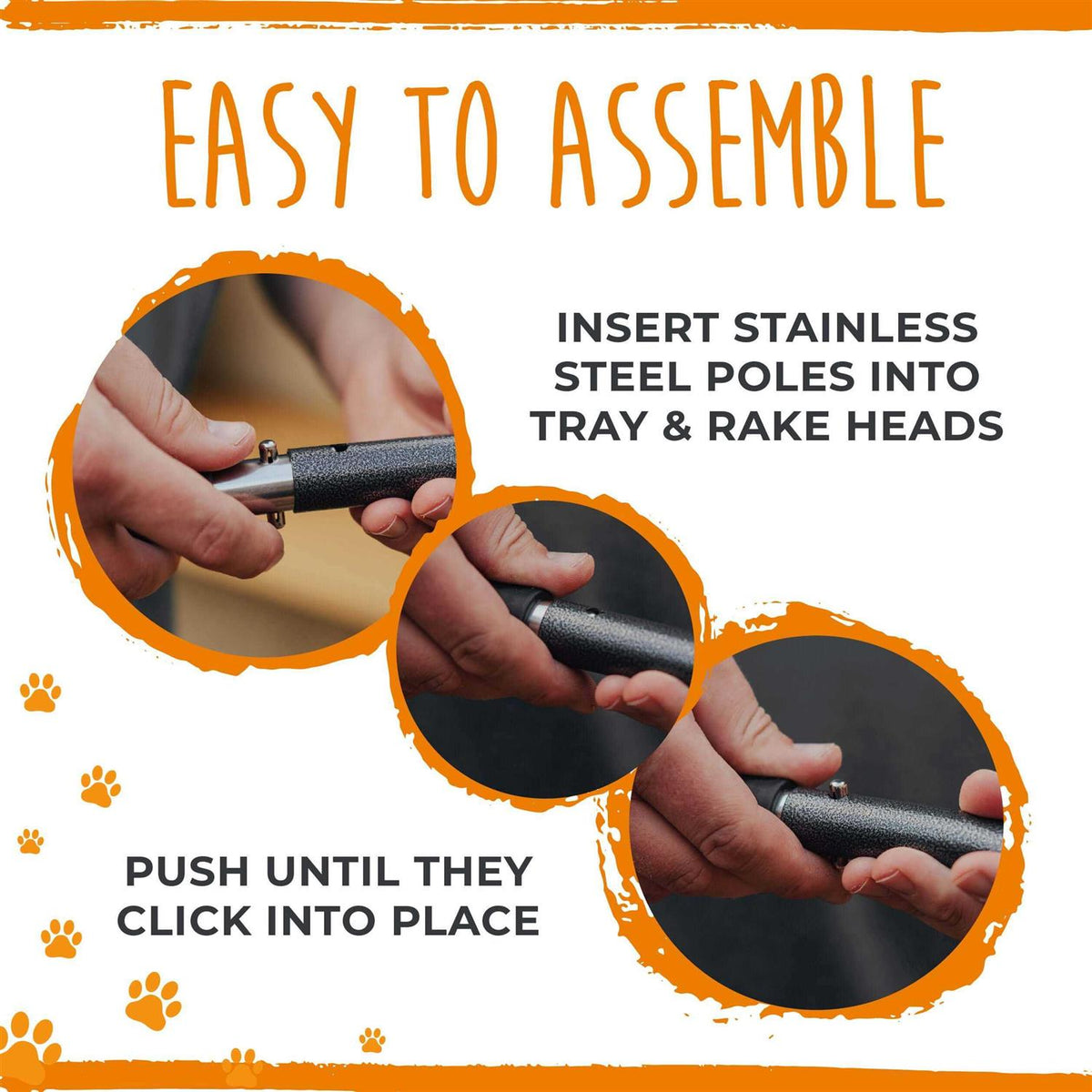 Dog Pooper Scooper and Rake Set P6624