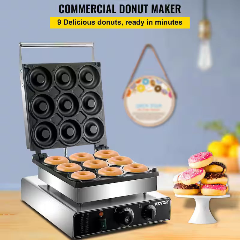 9-Holes Electric Donuts Maker E4976