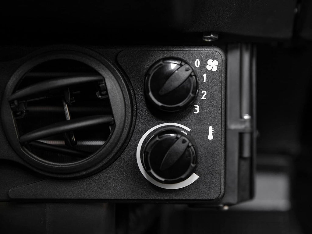 Cab Heater with Built-in Shutoff Valve, 360 Degree Adjustable Vents B46260