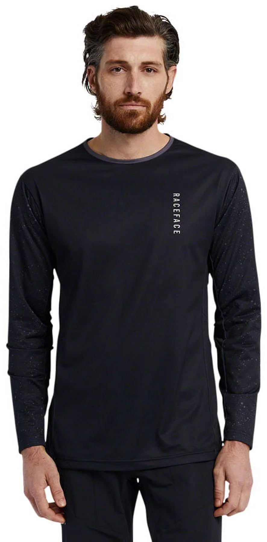 Charcoal Long Sleeve Men's Jersey I350814