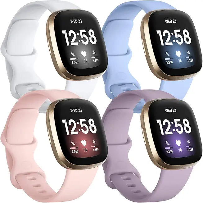 Silicone Sport Band for Fitbit Sense/Versa 3/4 T605