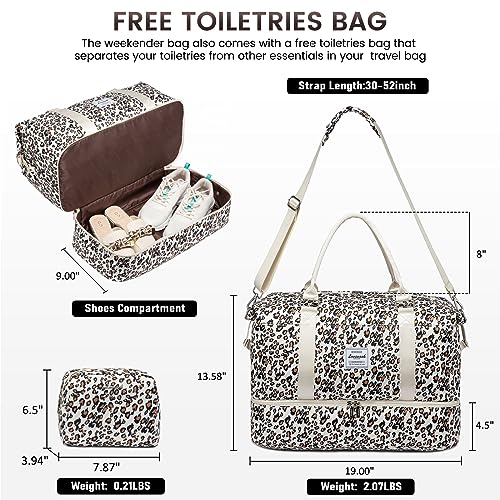 Travel Duffle Bag with Shoe Compartment K4053