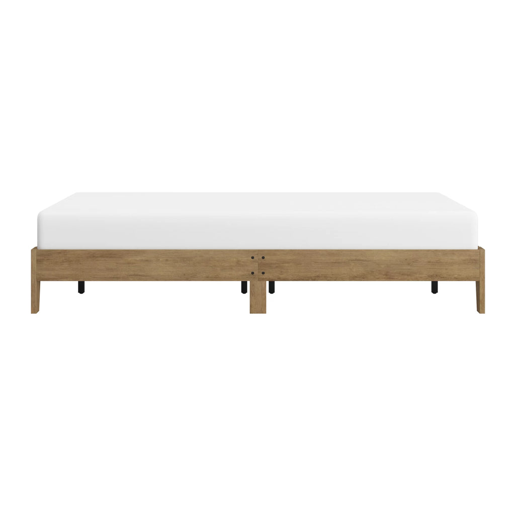 Queen Wood Platform Bed J3241