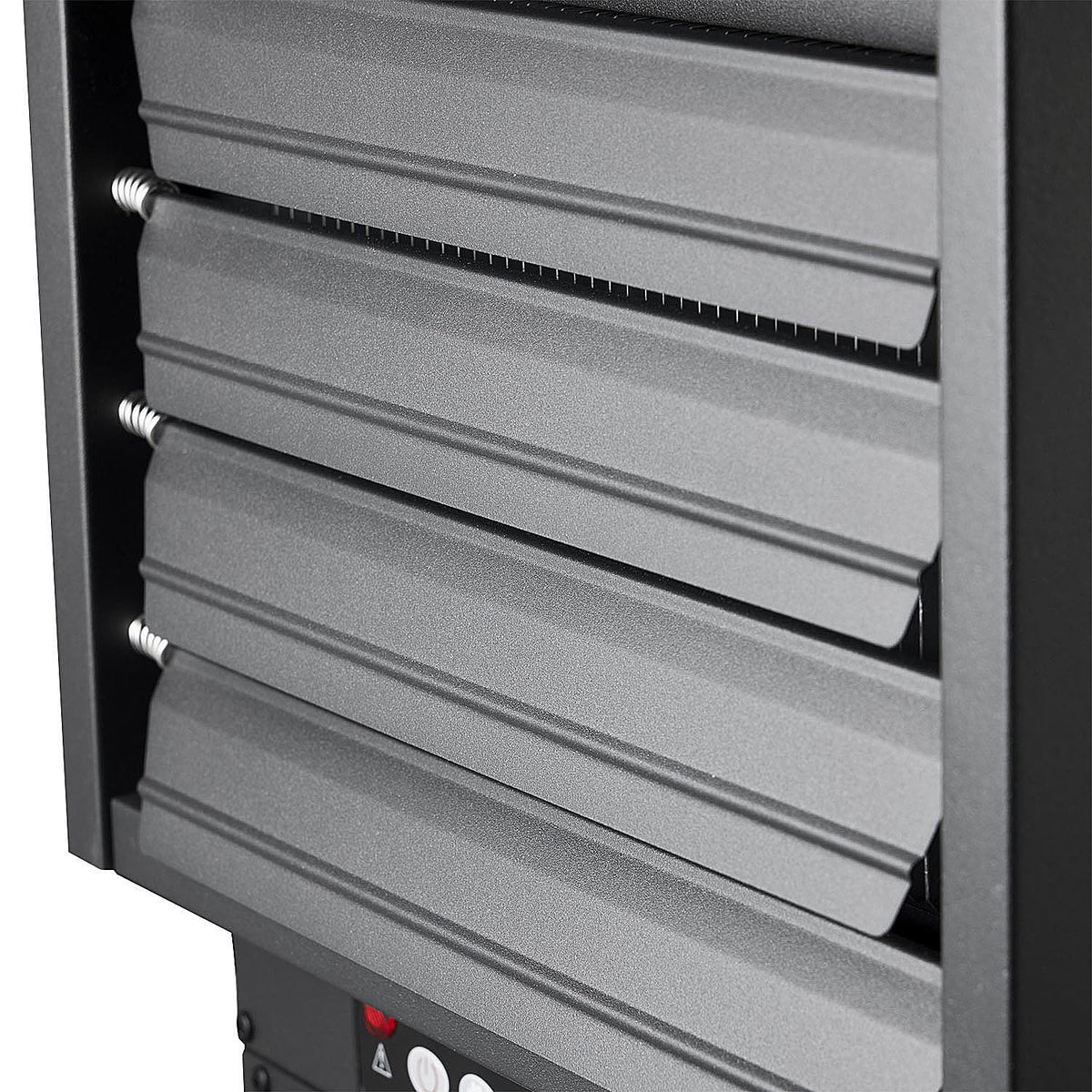 Black 7500W 240V Hard Wired Digital Electric Garage Heater with Remote O217698