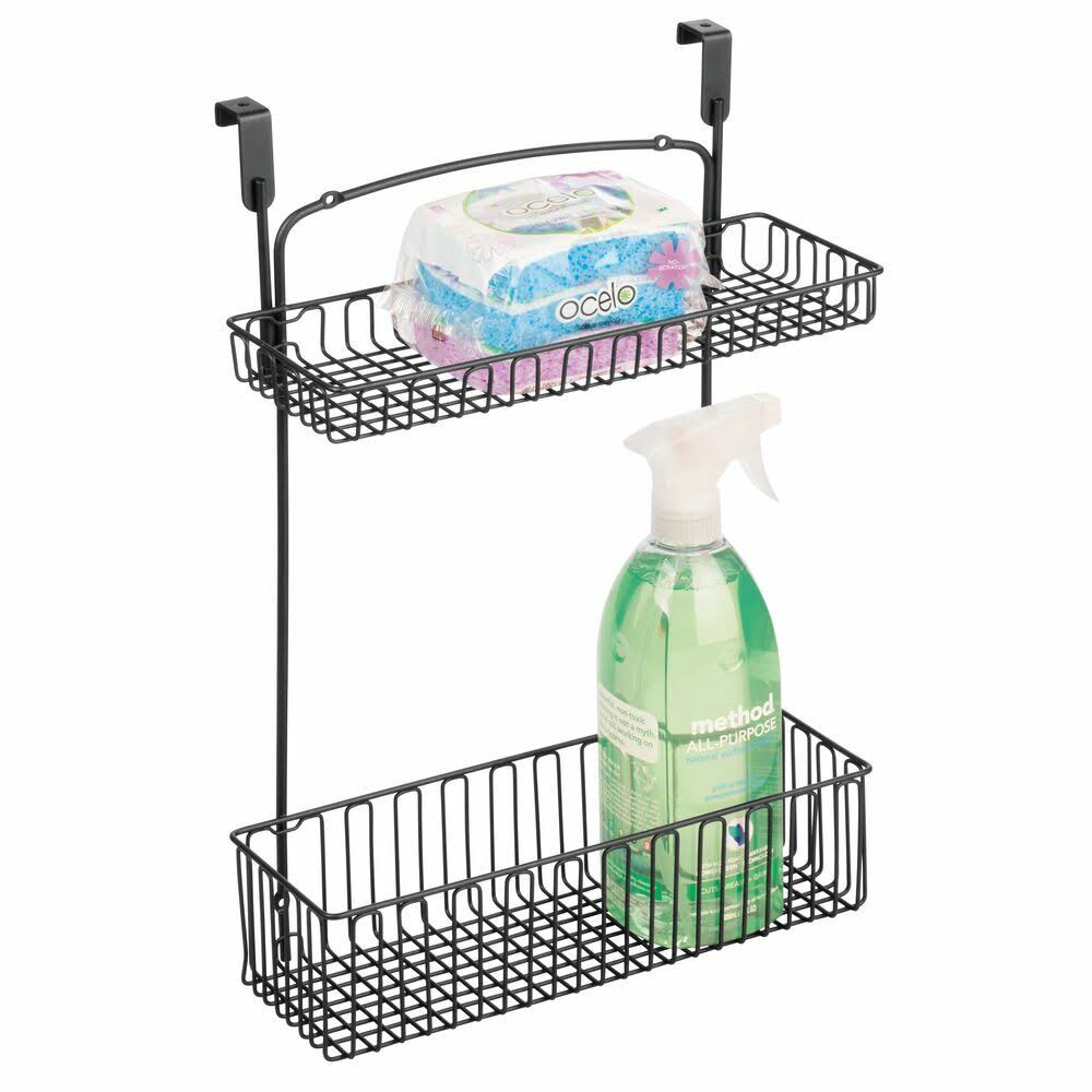 Over Cabinet Hanging Storage Organizer Basket C564802