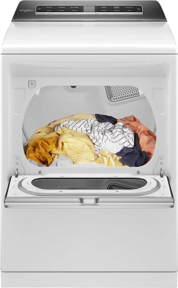 White 7.4 Cu. ft. Top Load Electric Dryer Q211