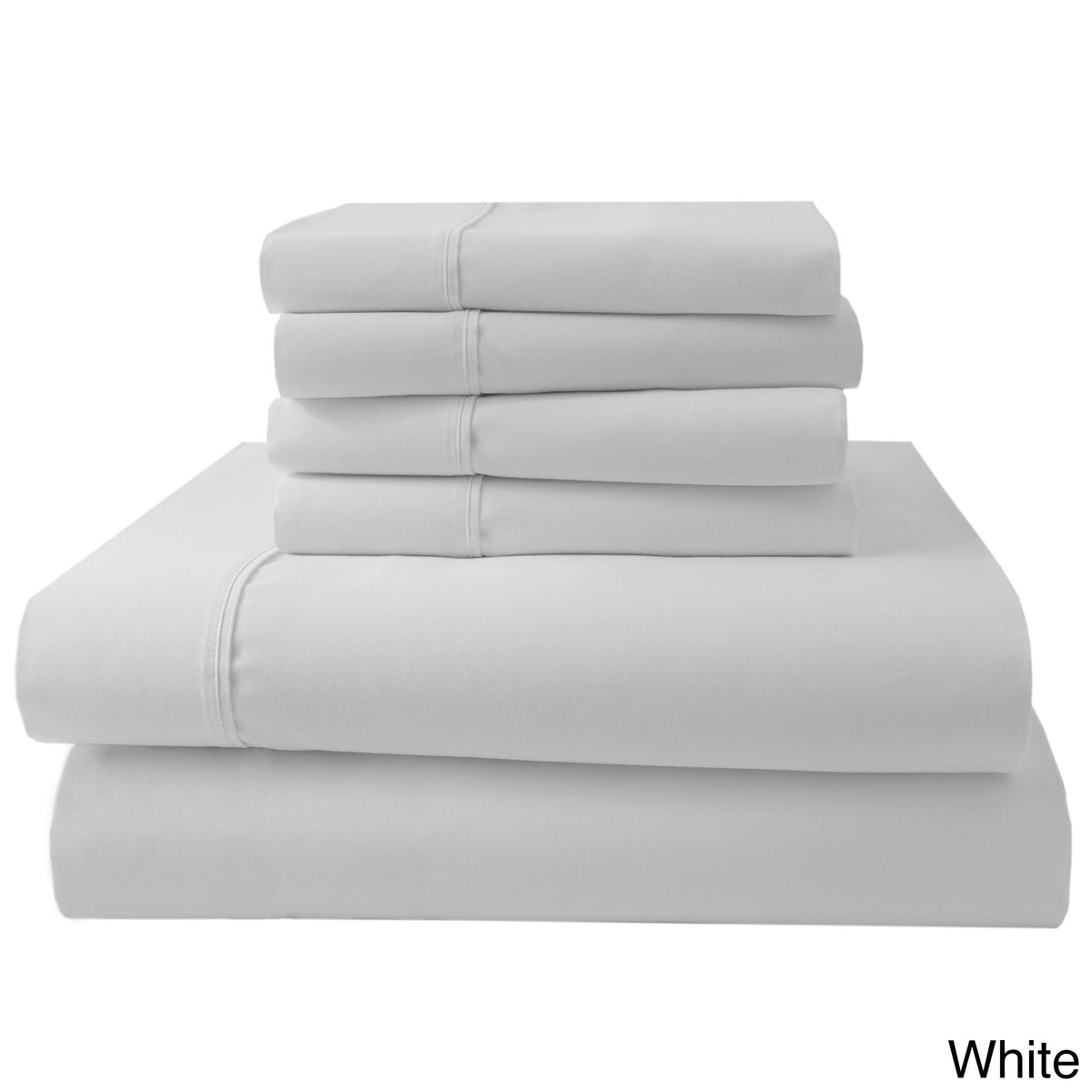 California King Ivory Sheet Set P4354