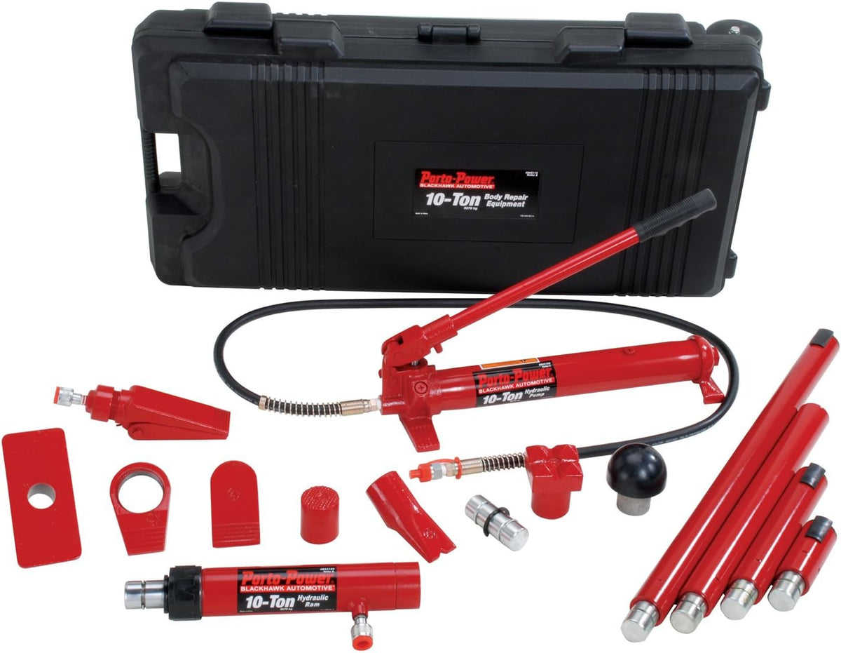 Hydraulic Body Repair 19 Piece Kit, 10 Ton Capacity G3103
