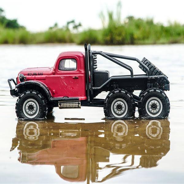 Red 6x6 RTR Crawler D581
