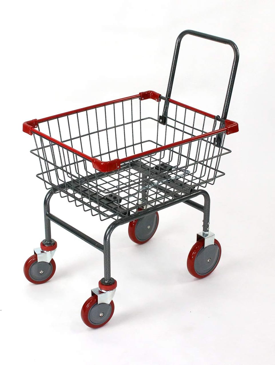 Charcoal Grey EZ Assemble Cart with U-Handle W492
