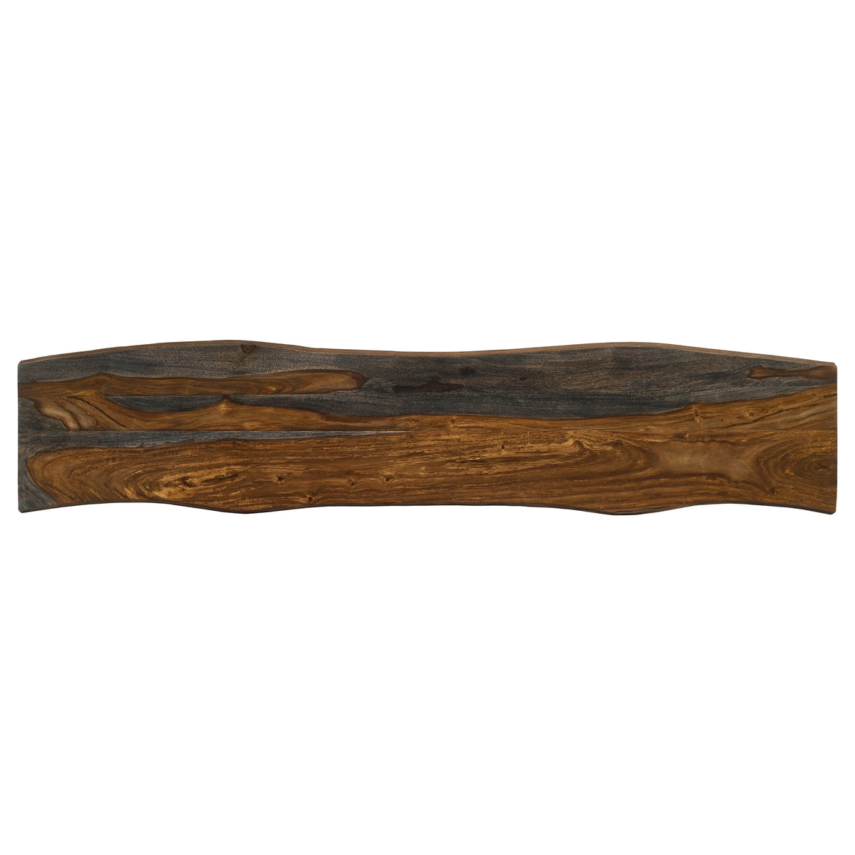 Live-edge Dining Bench with Hairpin Legs E324043