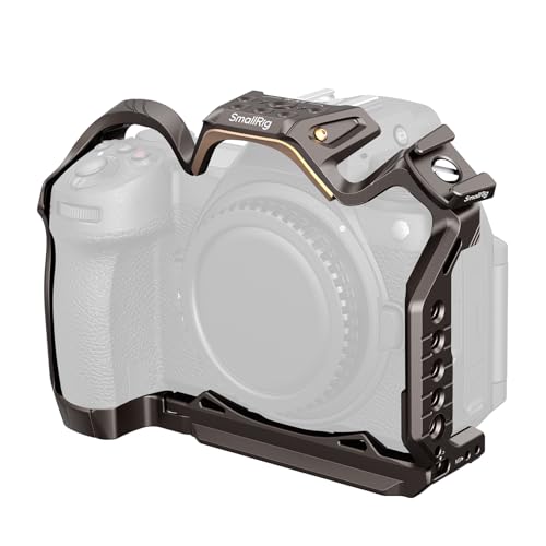 Aluminum Alloy Camera Cage with Quick Release Plate and Cold Shoe Mount F3273