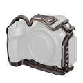 Aluminum Alloy Camera Cage with Quick Release Plate and Cold Shoe Mount F3273