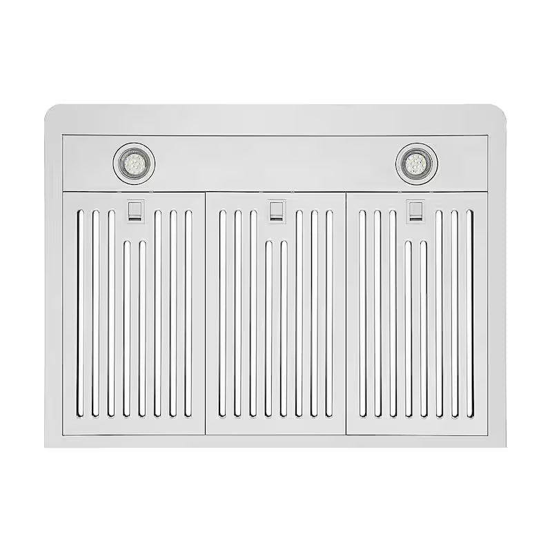 30 in. 500 CFM Ducted Under Cabinet Range Hood in Stainless Steel with Permanent Filters P33225