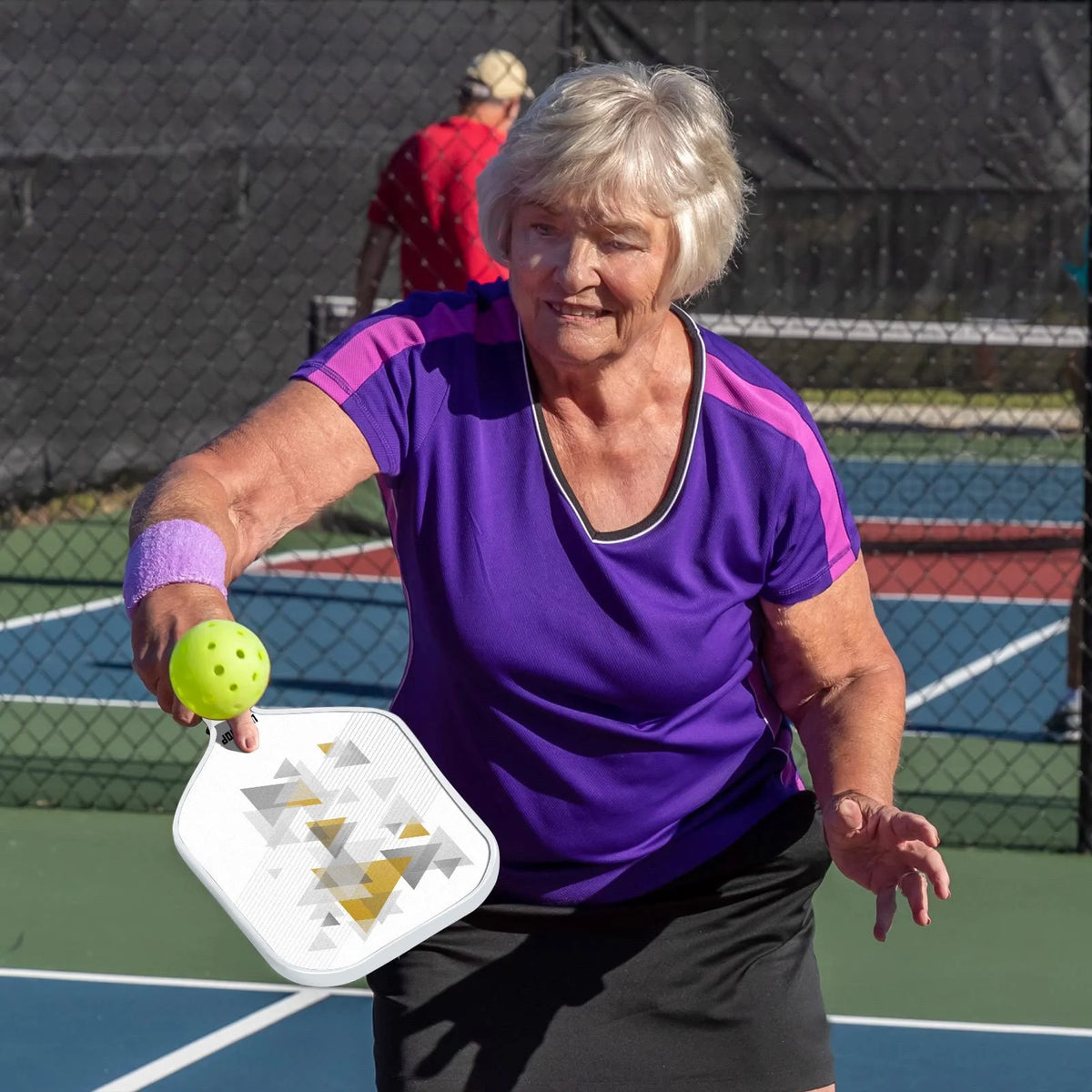 Composite Pickleball Paddle with Cover K24258