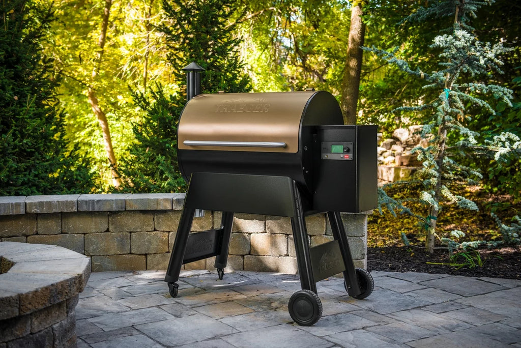 Black Wood Pellet Grill and Smoker A67880