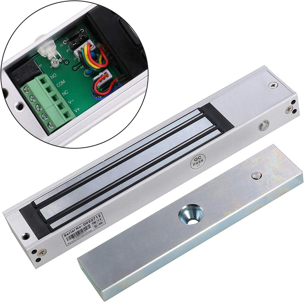 125KHz RFID Card Door Access Control Kit with Electric Magnetic Lock Pack of 2 O634445