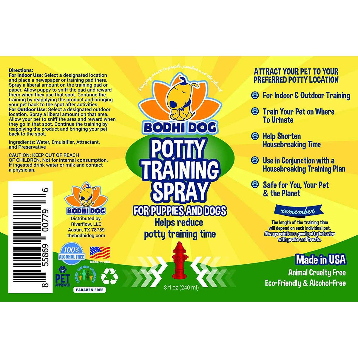 Indoor Outdoor Potty Training Spray Z6084