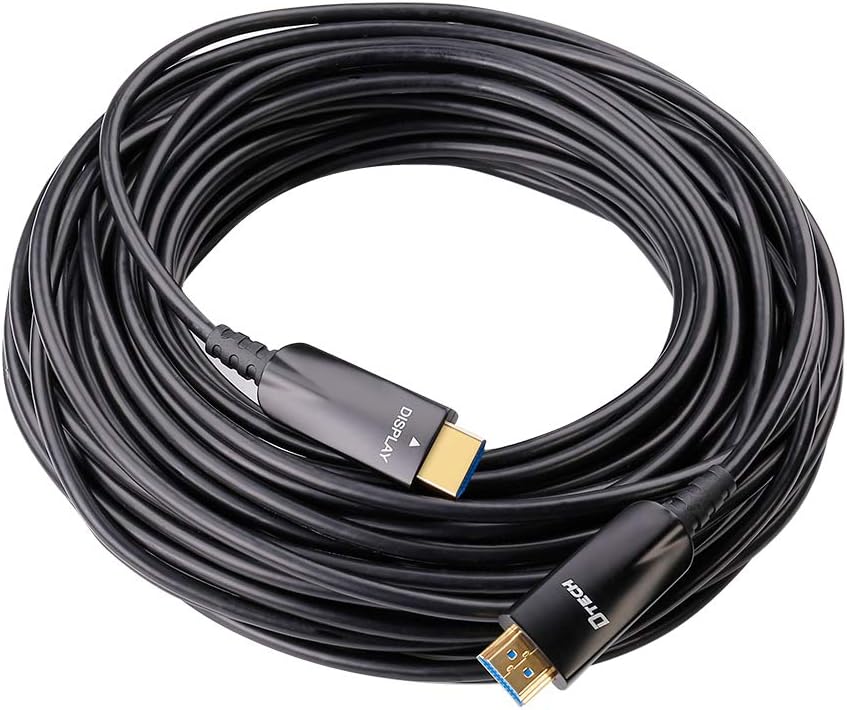 50m Fiber Optic HDMI Cable Black R588