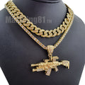 Iced Cubic Zirconia Cuban Chain M31171