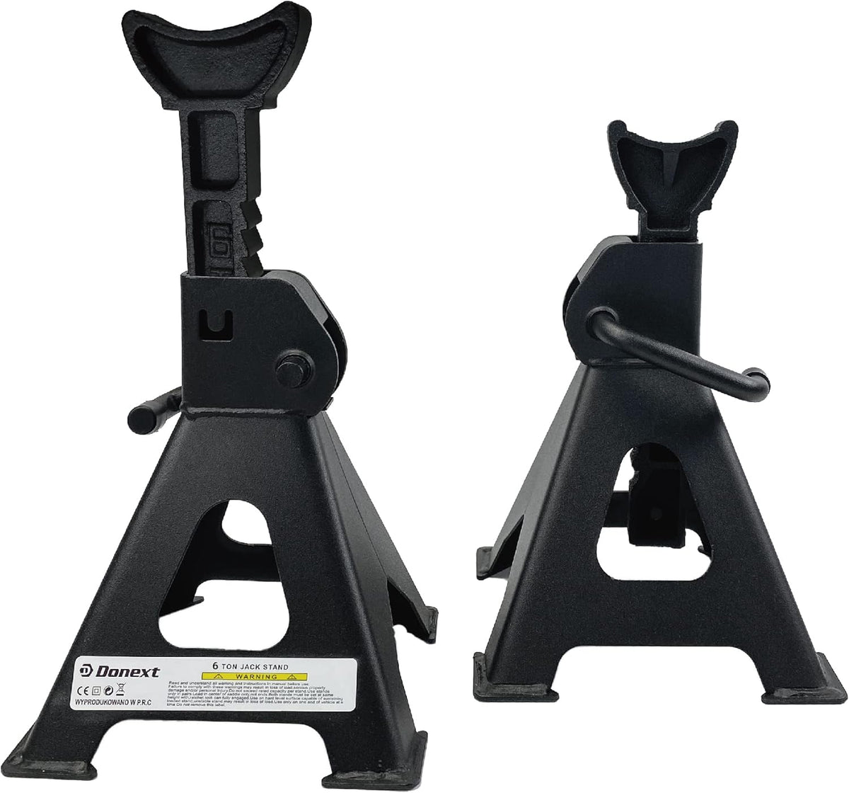 6 Ton Capacity Steel Jack Stands, 1 Pair K70392
