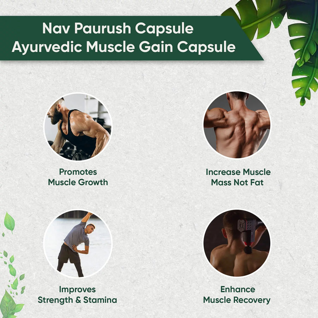 Ayurvedic Weight Gain Capsules J32070