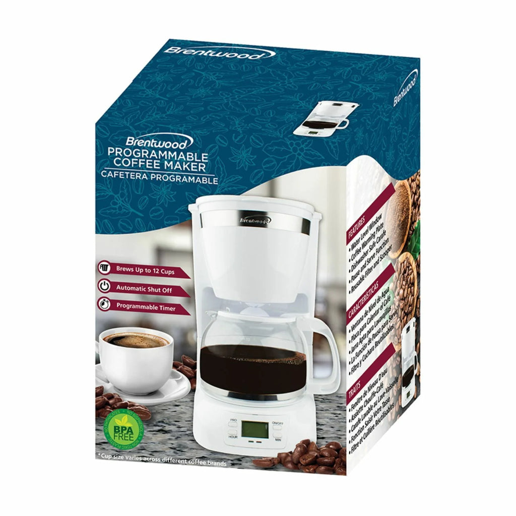 10 Cup Digital Coffee Maker White A58073