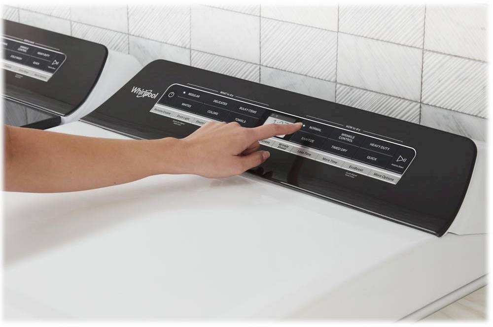 White 7.4 Cu. ft. Top Load Electric Dryer Q211