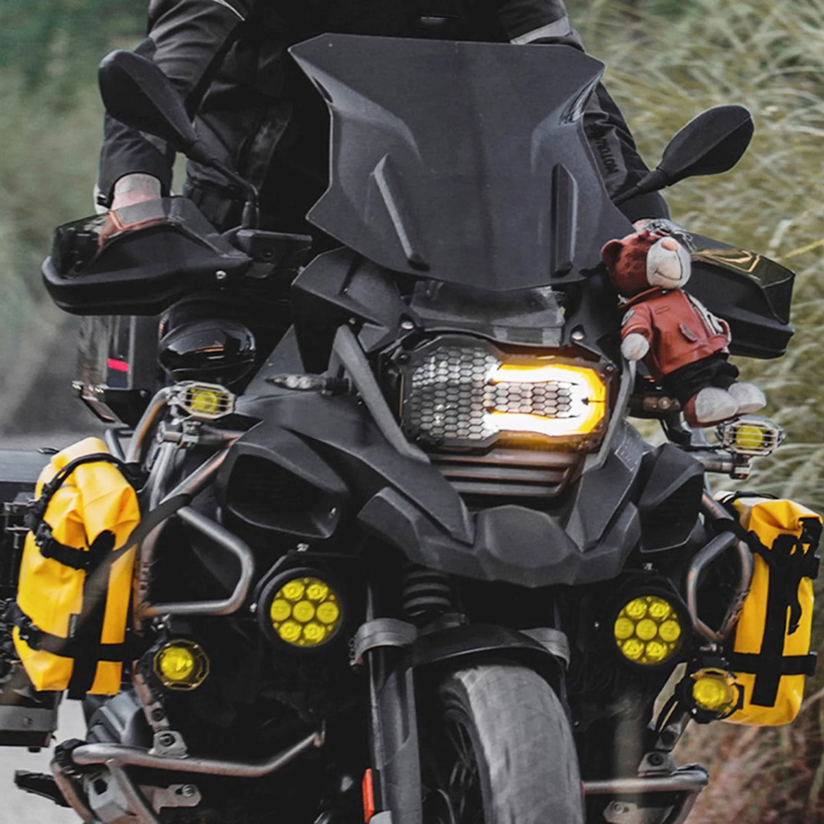 Motorcycle Frame Bag Motorbike Side Bag Full Waterproof 8L Motorcycle Bag O103