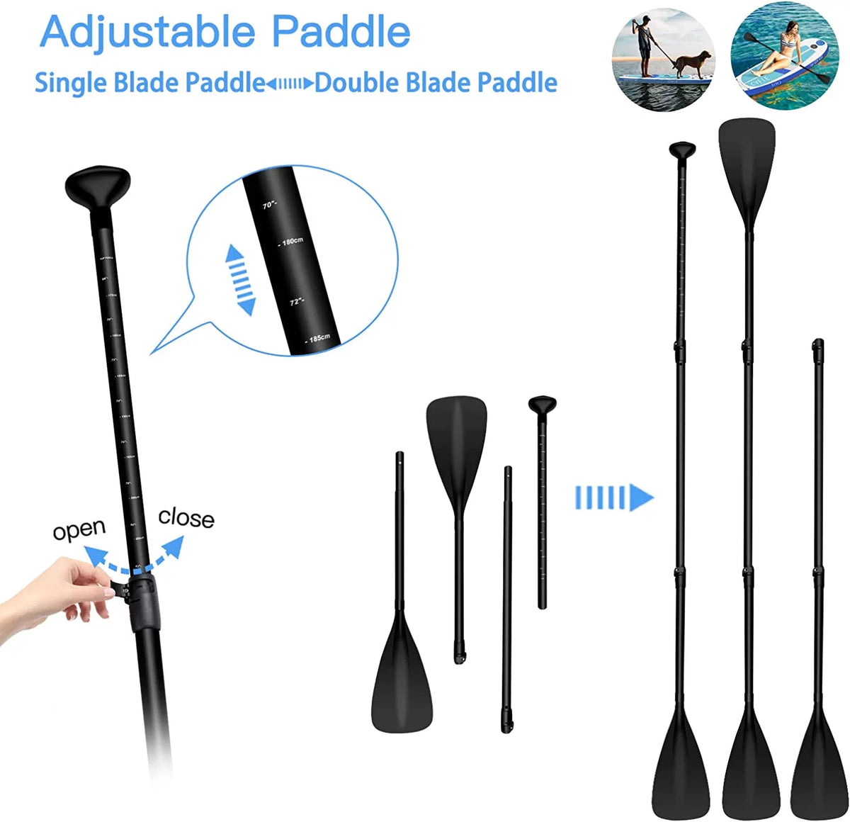 10.6 ft Inflatable Paddle Board T292269